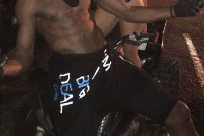 Usian Bolt and Kasi Bennett