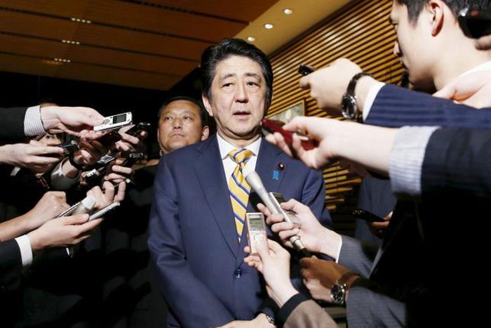Japan's PM , Shinzo Abe