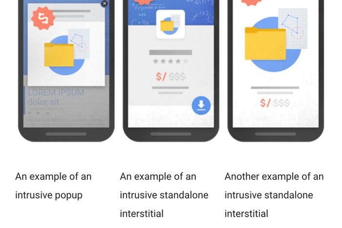 Google will be punishing pop-up ads on sites