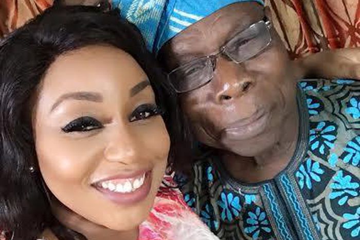 Rita Dominic and Obasanjo
