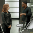 Black Panther and Black Widow