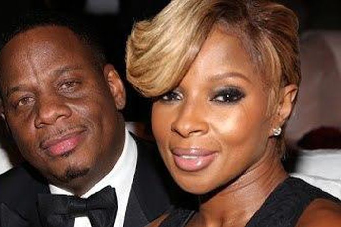 Kendu Isaacs and Mary J. Blige