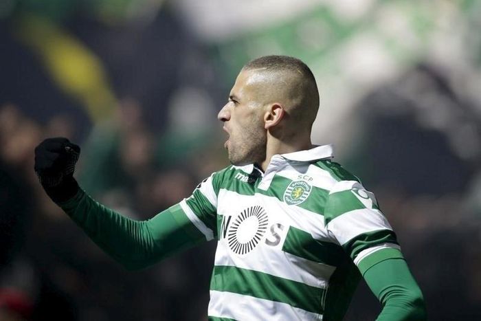 Leicester's Slimani ready for Premier League debut at Liverpool