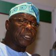 Former Nigerian President Olusegun Obasanjo, an envoy of the African Union and West Africa's ECOWAS bloc.