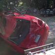 Mr Mike Card smashes daughter, Ashlyn's Audi sports car