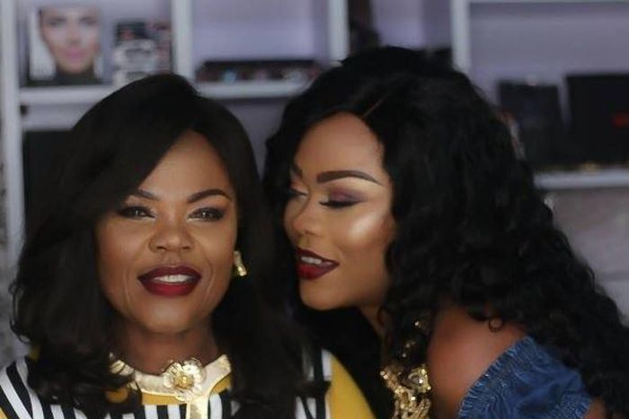 Daniella Okeke and mum