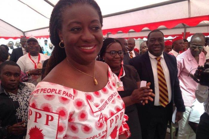 Brigitte Dzogbenuku, PPP running mate
