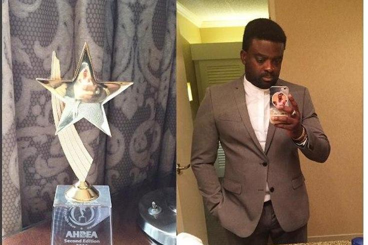 Kunle Afolayan wins at the 2016 Afro-Heritage Broadcasting and Entertainment Awards (AHBEA)