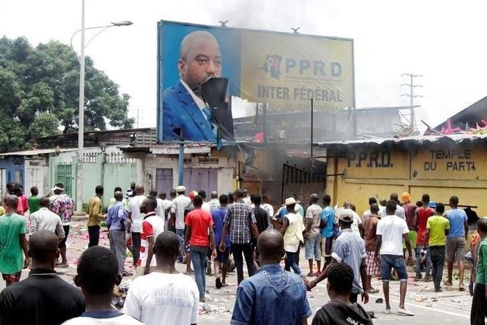 Anti-government march turns violent in Congo capital, 17 dead