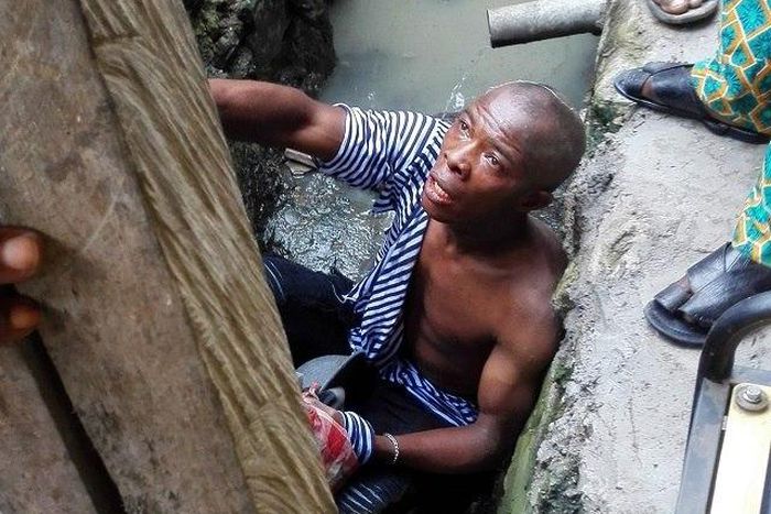 The kidnap suspect, Charles Ibeleme