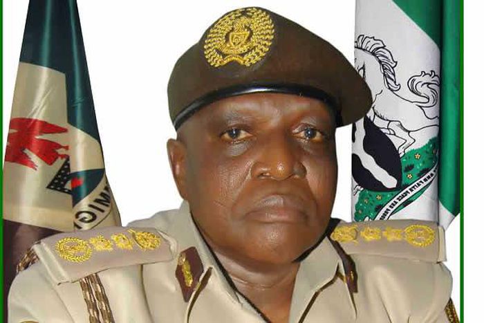 Comptroller-General of the Nigeria Immigration Service, Martin Kure Abeshi