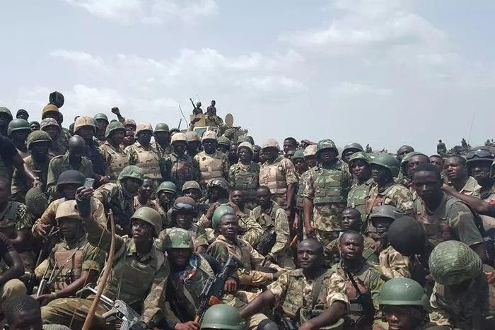Nigerian soldiers