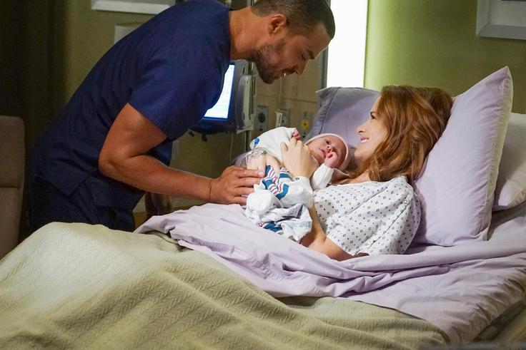 April and Jackson in "Grey's Anatomy"