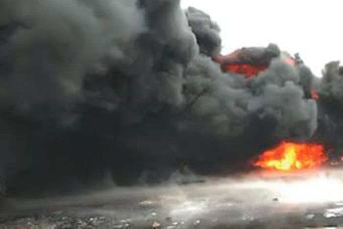 Nigerian breweries in Iganmu gutted by fire