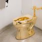 Gold-plated toilet