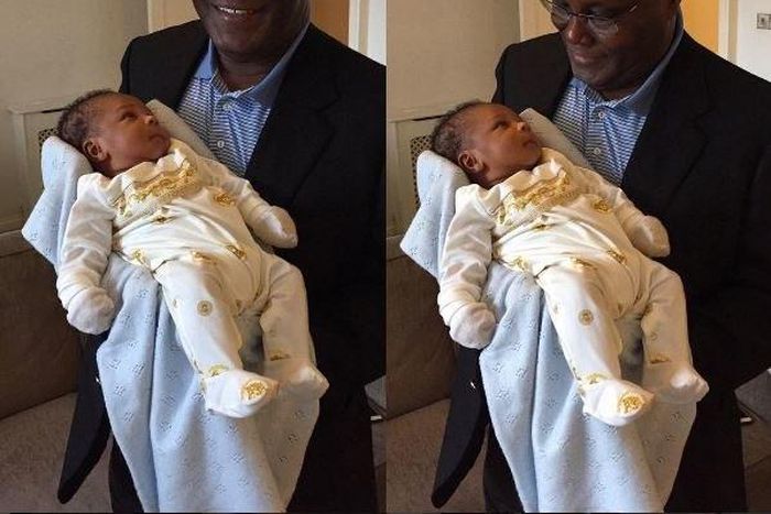 Atiku Abubakar and grandchild