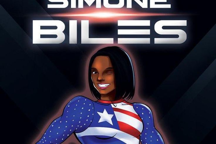 Superhero Simone Biles
