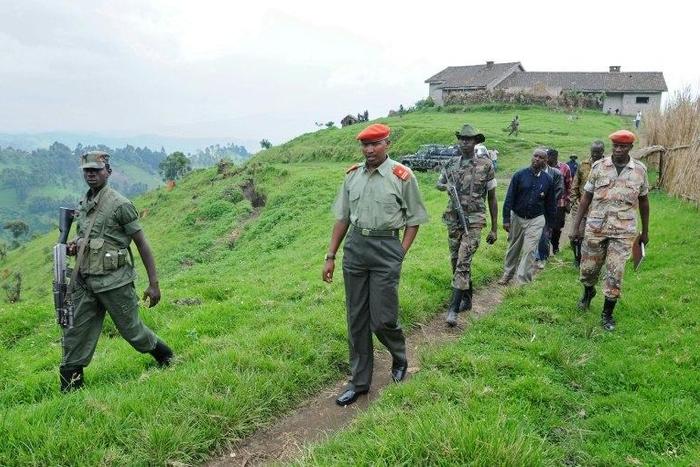 Once-feared rebel leader Bosco Ntaganda (2ndL), from the DRCongo, has not appeared in court at the ICC in The Hague since September 7 after going on hunger strike
