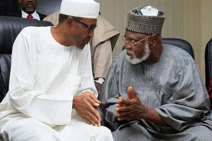 President Muhammadu Buhari and former Head of State, Abdulsalami Abubakar