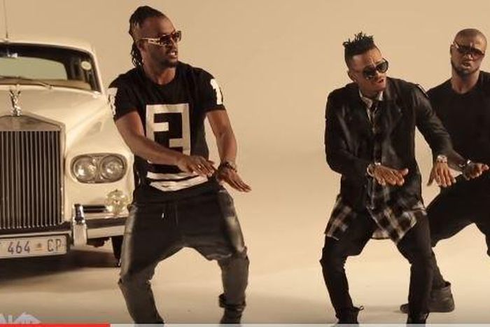 Diamond Platnumz - Kidogo ft Psquare behind the scenes clip