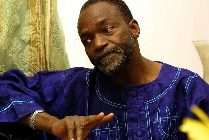 Chad's opposition leader Saleh Kebzaboh, pictured in 2001, was questioned Tuesday over the suspected disappearance of some 20 soldiers 