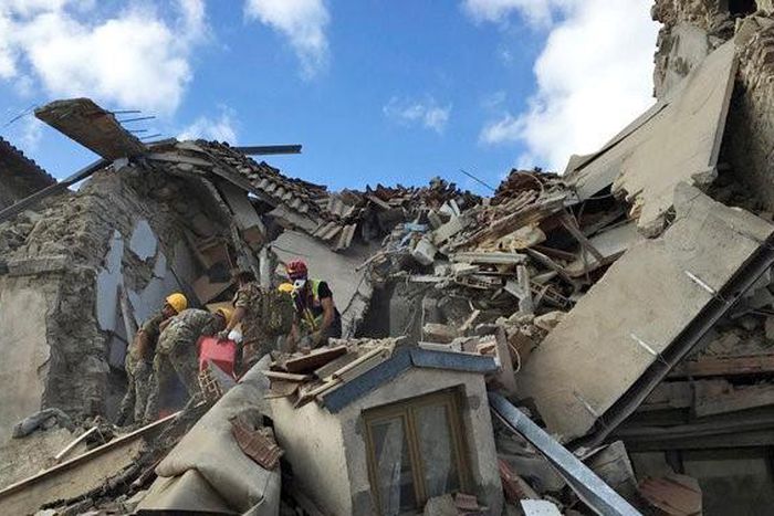 Quake devastates mountain towns in central Italy, at least 20 believed killed