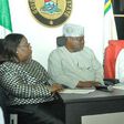 Lagos State Governor, Mr. Akinwunmi Ambode (2nd right), signing the Property Protection and Neighbourhood Safety Agency Laws.