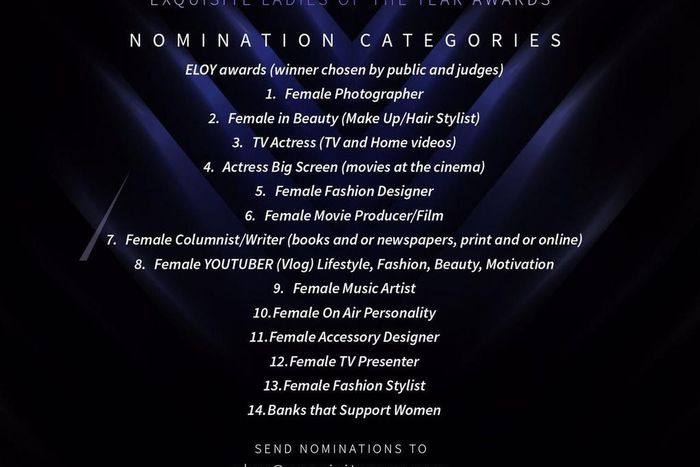 Exquisite Ladies of the Year 2016