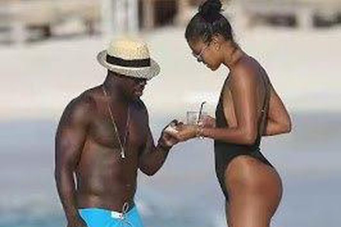 Comedian and his wife, Eniko are in St Bart for their honeymoon