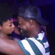 Yvonne Jegede loved up with Abounce