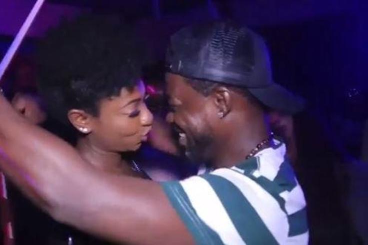 Yvonne Jegede loved up with Abounce