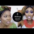 Celebrity make-up artist dodos gives beauty tips