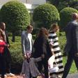 The Carter's, Beyonce, Jay Z and daughter, Blue Ivy at the White House Easter egg roll