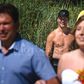 Prime Minister photobomb's beach wedding ceremony