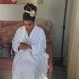 1st photo of actress getting ready for her wedding