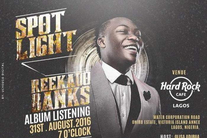 Reekado banks "spotlight" Album listening party