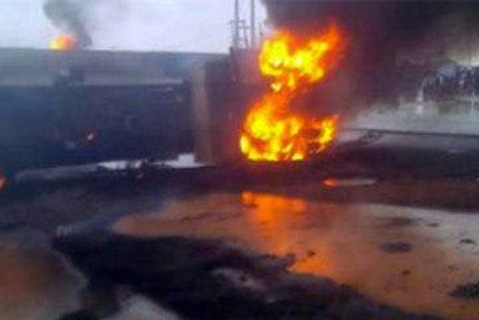 Benin burning waste explosion kills two people