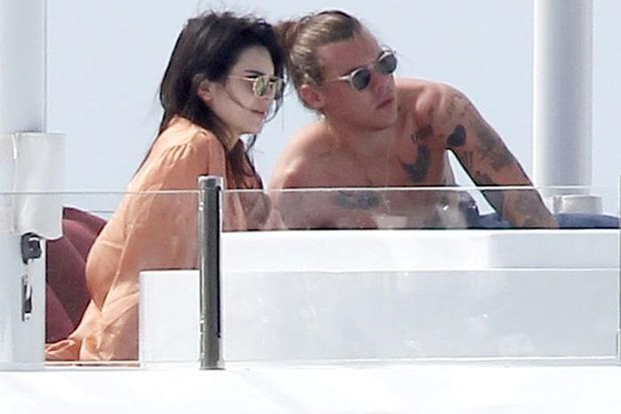 Kendall Jenner, Harry Styles at St. Barts