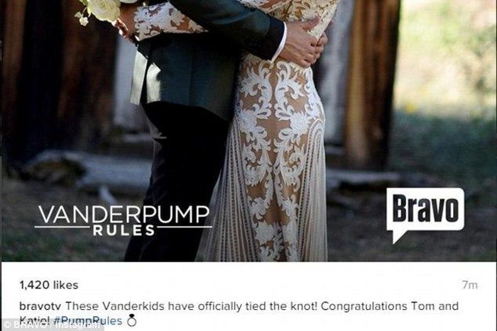 Reality TV stars, Katie Maloney and Tom Schwartz are married!