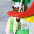 Robel Kiros Habte carried the Ethiopian flag during the Rio Olympic opening ceremony on August 5 