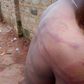 Photos of the brutality meted on the victim by soldiers in Edo state