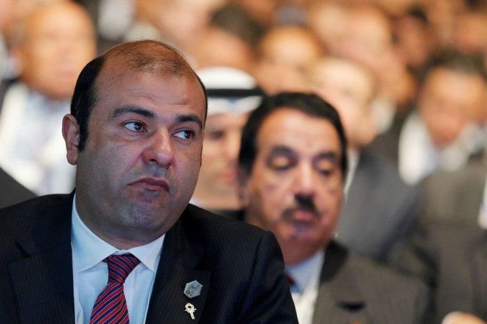 Egypt's Minister of Supply Khaled Hanafi attends the Egypt Economic Development Conference (EEDC) in Sharm el-Sheikh, in the South Sinai governorate, south of Cairo, Egypt March 14, 2015 Picture taken March 14, 2015.