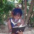 This lady is reading the Holy Bible while smoking at the same time