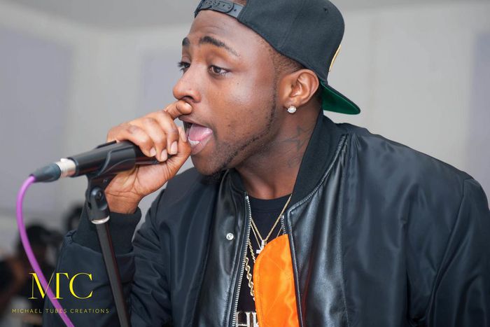 Davido rehearsing for UK Tour show.