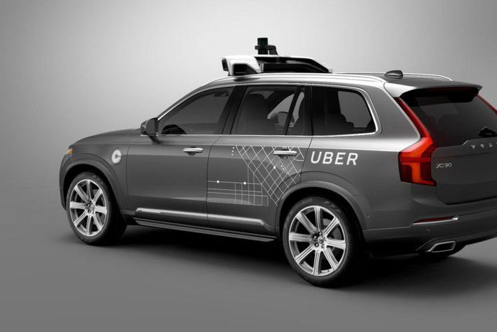 Uber's driverless Volvo XC90 car