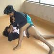 Two women fighting