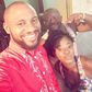 Yvonne Jegede, Yul Edochie and Lancelot Imasuen on set of "Disclosed"