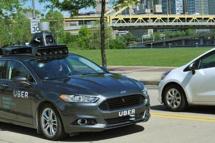Uber's self-driving prototype