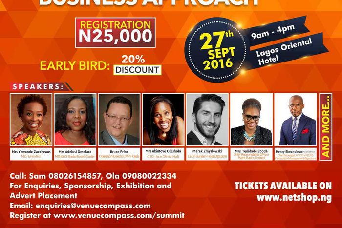 Venue Compass Nigeria’s leading online venue booking platform