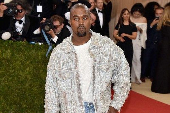 Kanye West at the MET Gala 2016